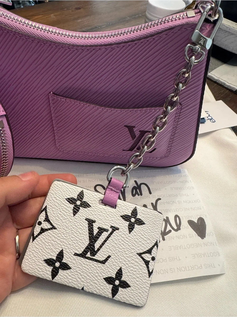 Louis Vuitton Lilac Marellini